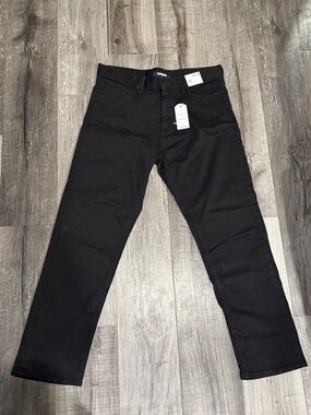 Express Black Classic Straight stretch Jeans 34 X 30